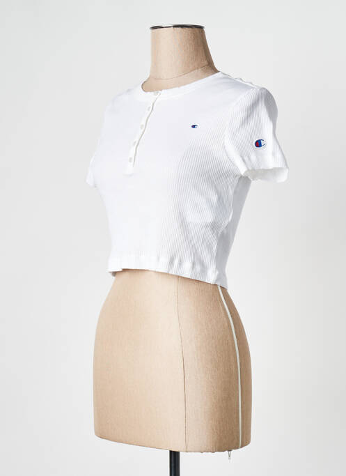 T-shirt blanc CHAMPION pour femme