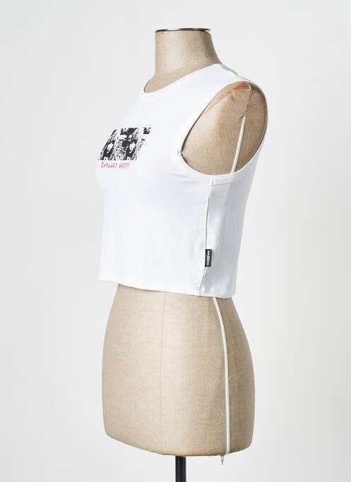 Débardeur blanc WASTED PARIS pour femme