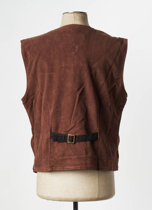 Gilet sans manche marron DAYTONA homme