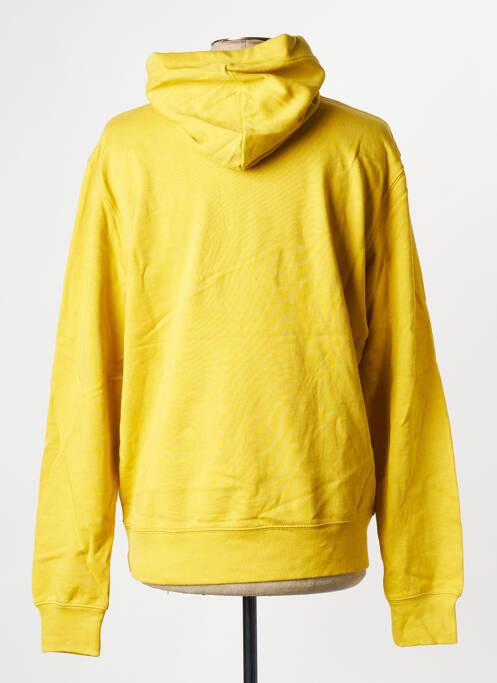 Sweat-shirt jaune DAYTONA pour homme