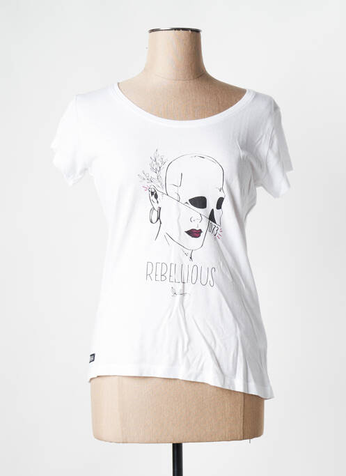 T-shirt blanc D73 pour femme