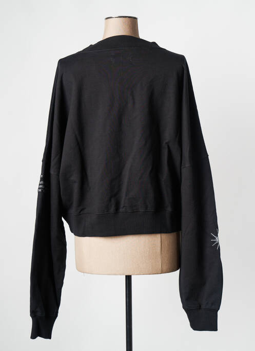 Sweat-shirt noir ROSE GARDEN femme