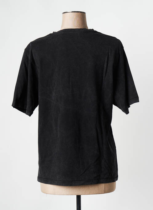 T-shirt noir ROSE GARDEN pour femme