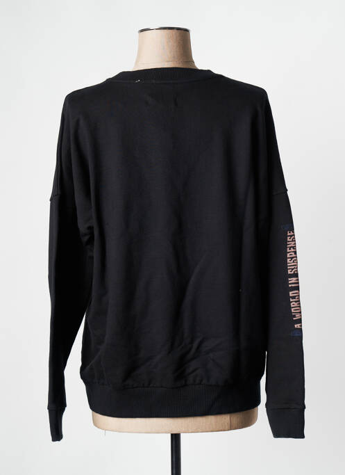 Sweat-shirt noir ROSE GARDEN femme