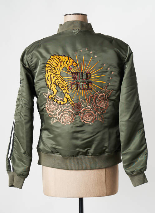 Blouson kaki ROSE GARDEN pour femme