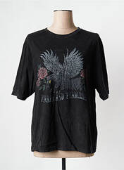 T-shirt noir ROSE GARDEN pour femme seconde vue