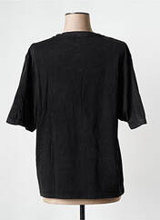 T-shirt noir ROSE GARDEN pour femme seconde vue