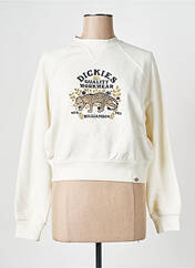 Sweat-shirt beige DICKIES pour femme seconde vue