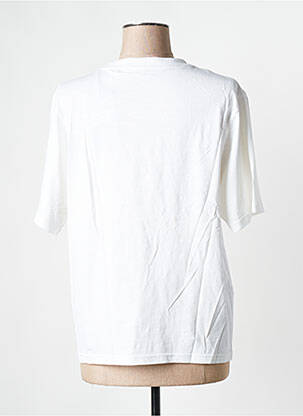 T-shirt blanc ROSE GARDEN femme