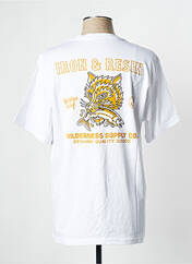 T-shirt blanc IRON AND RESIN pour homme seconde vue