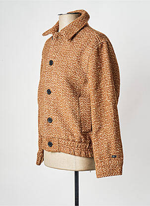 Veste casual marron OBEY homme