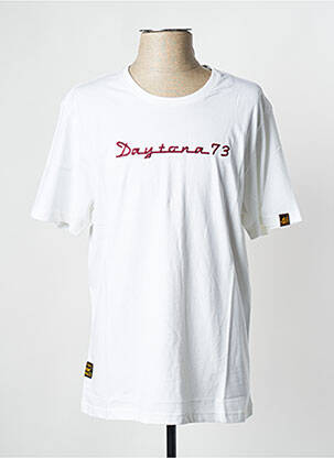 T-shirt blanc DAYTONA homme