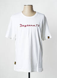 T-shirt blanc DAYTONA homme