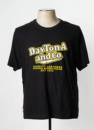 T-shirt noir DAYTONA homme