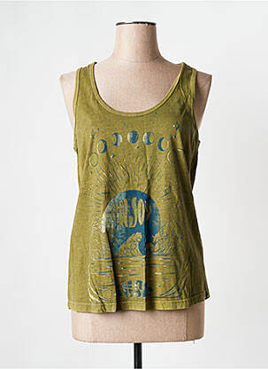 T-shirt vert ROSE GARDEN pour femme