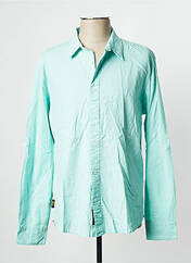 Chemise manches longues bleu DAYTONA pour homme seconde vue