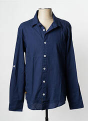 Chemise manches longues bleu marine DAYTONA pour homme seconde vue