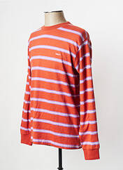 T-shirt orange OBEY pour homme seconde vue