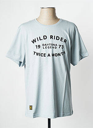 T-shirt gris clair DAYTONA homme