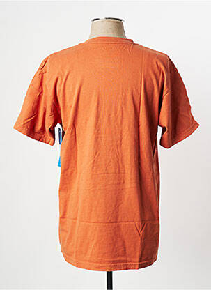 T-shirt orange OBEY homme
