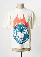 T-shirt beige OBEY pour homme seconde vue