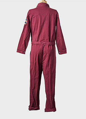 Combi-pantalon rouge ROSE GARDEN femme