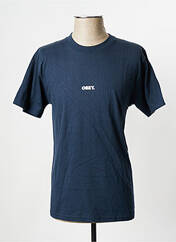 T-shirt bleu OBEY pour homme seconde vue