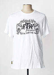 T-shirt blanc DAYTONA homme