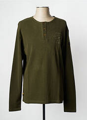 T-shirt kaki DAYTONA pour homme seconde vue