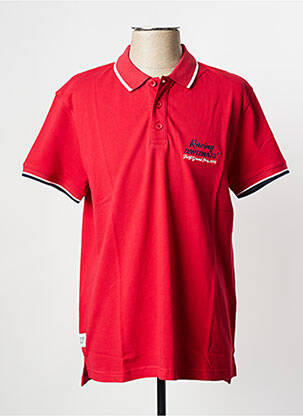 Polo rouge DAYTONA homme