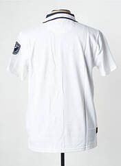 Polo blanc DAYTONA pour homme seconde vue