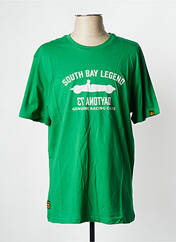 T-shirt vert DAYTONA pour homme seconde vue