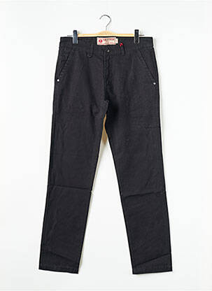 Pantalon chino noir IRON AND RESIN homme