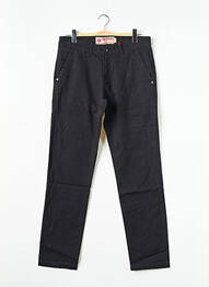 Pantalon chino noir IRON AND RESIN homme