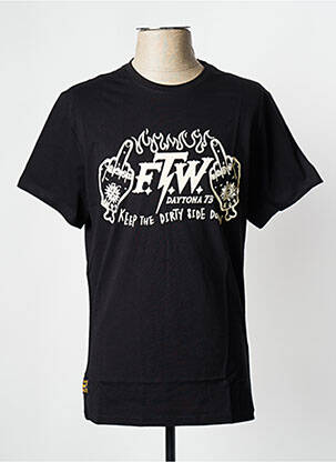 T-shirt noir DAYTONA homme