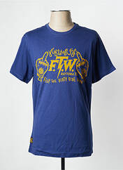 T-shirt bleu marine DAYTONA pour homme seconde vue