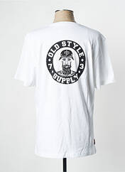 T-shirt blanc DAYTONA pour homme seconde vue