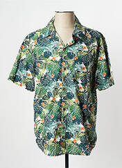 Chemise manches courtes vert DAYTONA pour homme seconde vue