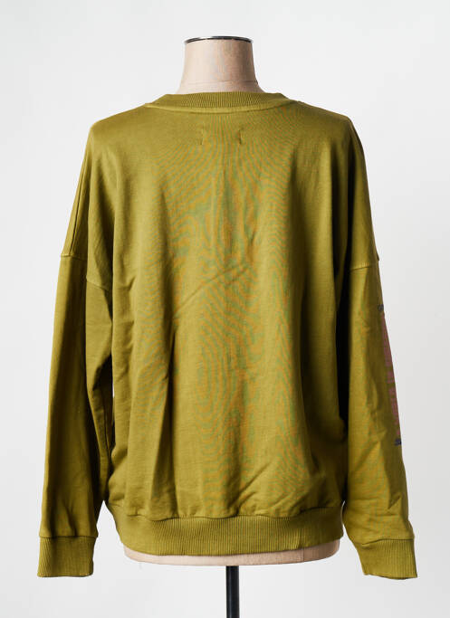 Sweat-shirt vert ROSE GARDEN femme