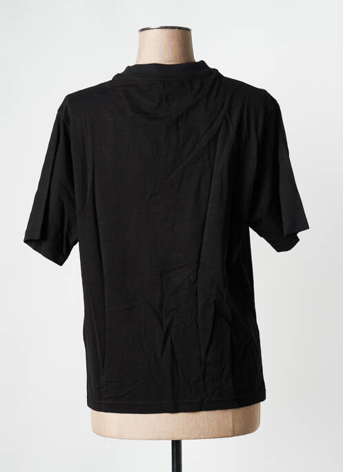 T-shirt noir ROSE GARDEN femme