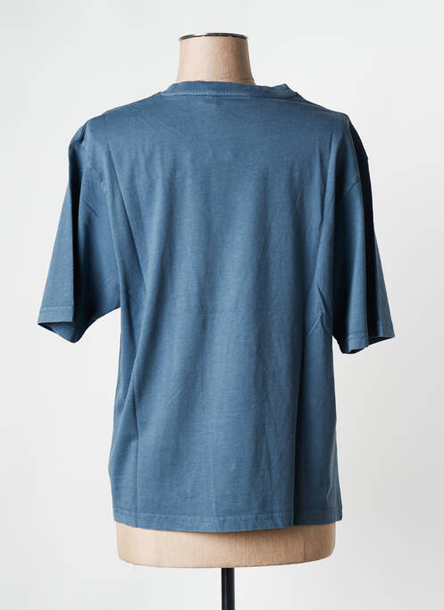 T-shirt bleu ROSE GARDEN femme