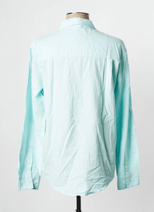 Chemise manches longues bleu ciel DAYTONA pour homme