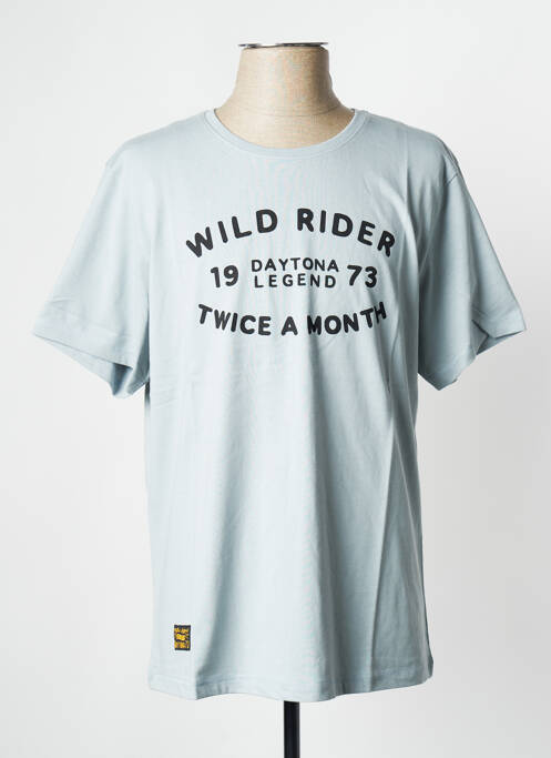 T-shirt gris clair DAYTONA pour homme