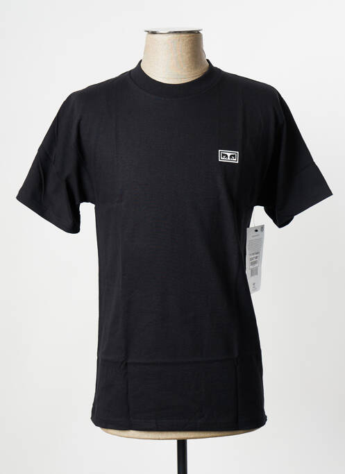 T-shirt noir OBEY pour homme