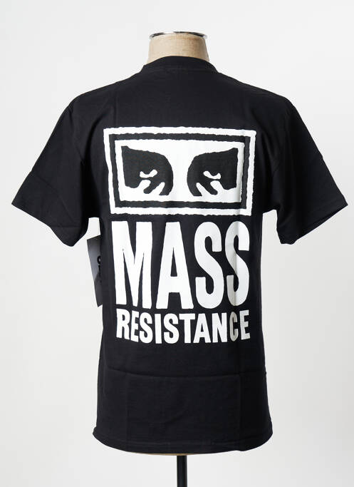 T-shirt noir OBEY pour homme