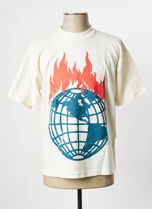 T-shirt beige OBEY pour homme