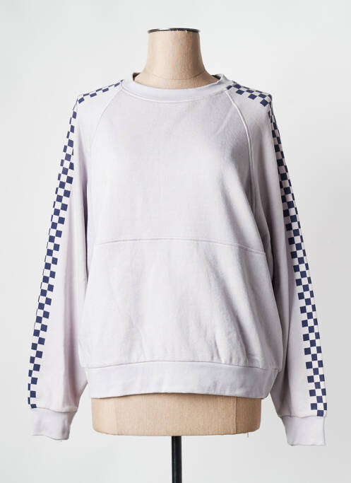 Sweat-shirt lilas ROSE GARDEN pour femme