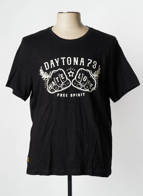 T-shirt noir DAYTONA pour homme