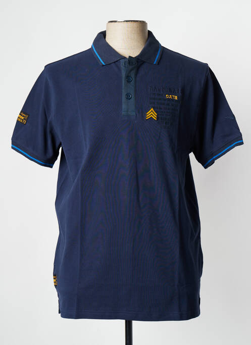 Polo bleu marine DAYTONA pour homme