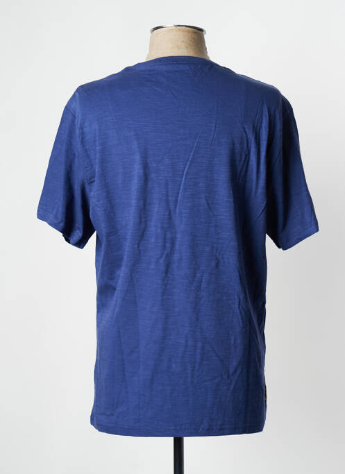 T-shirt bleu marine DAYTONA pour homme